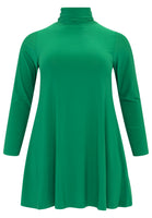 Tunic with col wide bottom - green  - #4