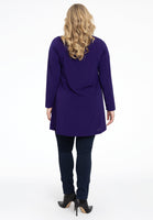 Tunic with col wide bottom - purple - #3