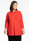 Tuniek flare diagonal - Rood