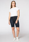 Jeans bermuda - Donker indigo