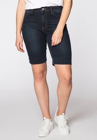 Jeans bermuda - dark indigo - #2