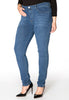 Shaping skinny jeans 5p LONG - indigo