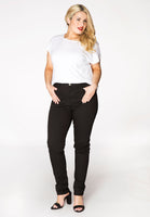 Shaping skinny jeans 5p LONG - black  - #1