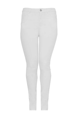 Shaping skinny jeans 5p - white  - #4