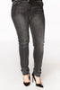 Black washed jeans DENIM - black  - #2