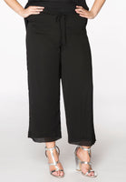 Trousers waist cord 7/8 VOILE - black - #1