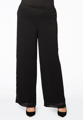 Trousers VOILE - black  - #1