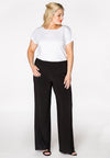 Wide leg trousers DOLCE - black