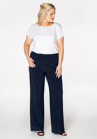 Wide leg trousers DOLCE - blue - #1