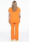 Trousers bootleg DOLCE - orange 