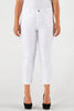 Cropped capri jeans white - white  - #2