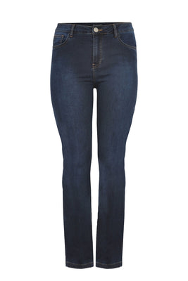 Straight leg jeans - dark indigo - #5