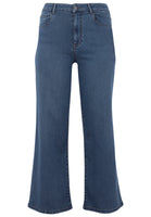 Jeans 5 pockets wide leg - indigo - #4