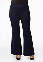 Boot-cut pants INTERLOCK - blue - #1