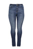 Contrast stitching jeans - indigo - #5