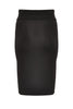 Skirt stretch VISCOSE - black - #4