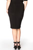 Skirt stretch VISCOSE - black - #3