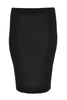 Pencil skirt stretch DOLCE - black  - #4