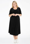 Maxi dress wide DOLCE - black