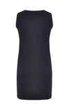 Dress sleeveless VISCOSE - blue