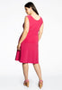 Dress sleeveless wide DOLCE - pink - #3