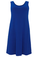 Dress sleeveless wide DOLCE - indigo - #4