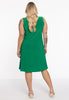 Dress sleeveless wide DOLCE - green - #3