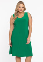 Dress sleeveless wide DOLCE - green - #1