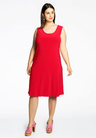 Dress sleeveless wide DOLCE - red - #2