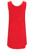 Dress sleeveless wide DOLCE - red - #5