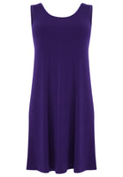 Dress sleeveless wide DOLCE - purple - #4