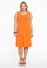 Dress sleeveless wide DOLCE - orange - #2