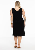 Dress sleeveless wide DOLCE - black - #3