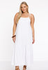 Dress COTTON - white 