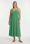 Dress spaghetti elastic waist DOLCE - green - #2