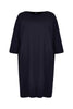 Midi dress pockets COTTON - blue - #4