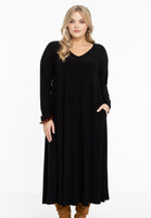 Dress Swing long sleeve DOLCE - black - #1