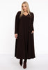 Dress Swing long sleeve DOLCE - brown - #2