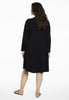 Dress long sl. COTTON - black - #3