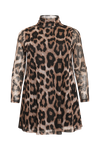 Tunic wide bottom LEOPARD - brown - #3