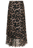 Skirt frill LEOPARD - brown - #5