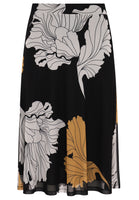 Skirt FLOWER - black  - #4