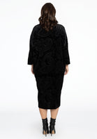 Dress PLUSH - black  - #3