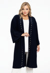 Kimono met parels dolce - blauw