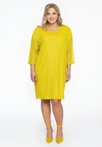 Tunic V paillet - yellow - #2