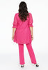 Tunic wide bottom LACE - pink - #3