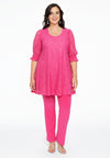 Tuniek wide bottom lace - roze
