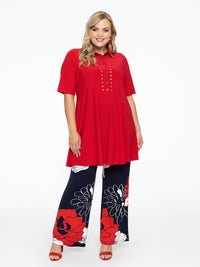 Trousers long POPPY - red - #1