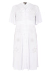 Dress circle sleeve DOLCE - white - #4