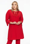 Tuniek met kralen dolce - Rood